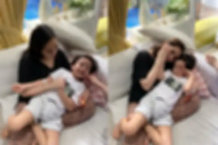 Nagita Slavina dan Rafathar melakukan pengecekan kesehatan tubuh mereka