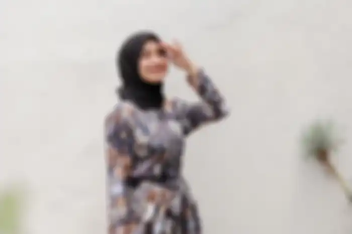 Model tunik buat lebaran ala Olivia Finda Santosa