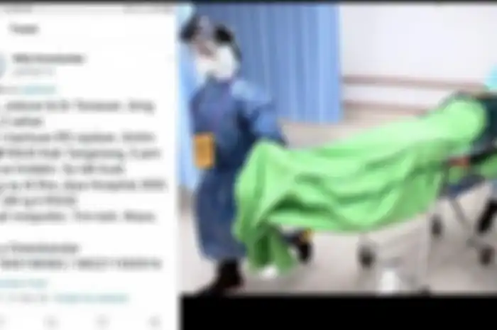 Viral pesan pasien meninggal akibat corona kepada Jokowi dan Menkes 