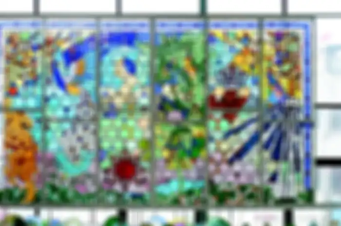 Panel kaca patri dibuat dari stained glass, kemudian dirangkai dan disusun lagi jadi bentuk yang diinginkan.