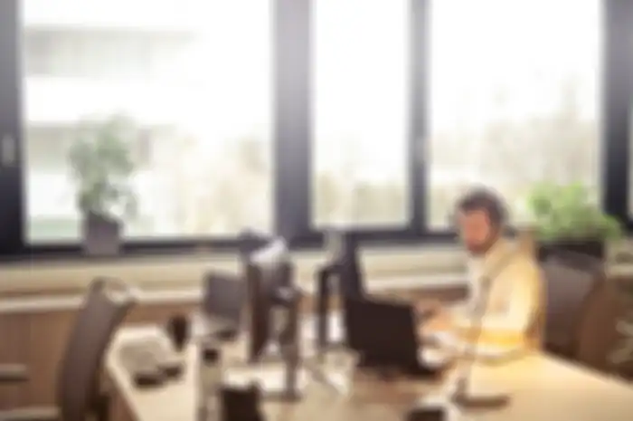 Ilustrasi kerja di kantor