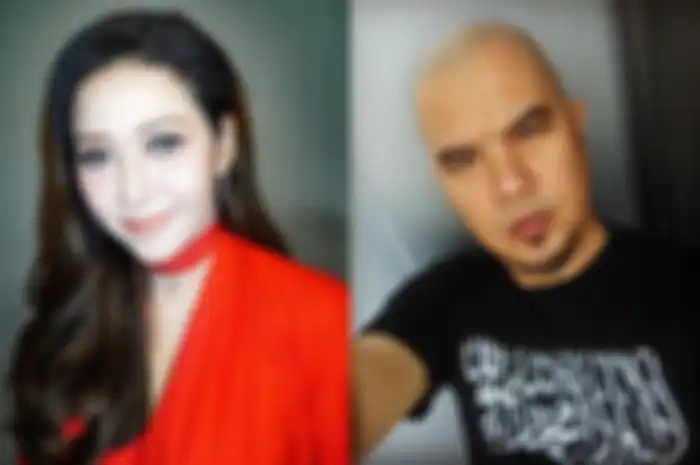 Kolase foto Maia Estianty - Ahmad Dhani