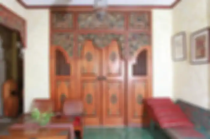 Ilustrasi pintu gebyok.