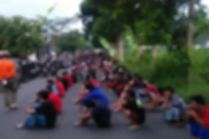 Disuruh Belajar dari Rumah karena Corona, Pelajar di Kediri Malah Bikin Balapan Liar
