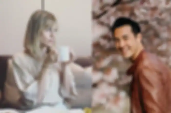 Kolase foto Daniel Mananta dan istrinya, Maria Viola