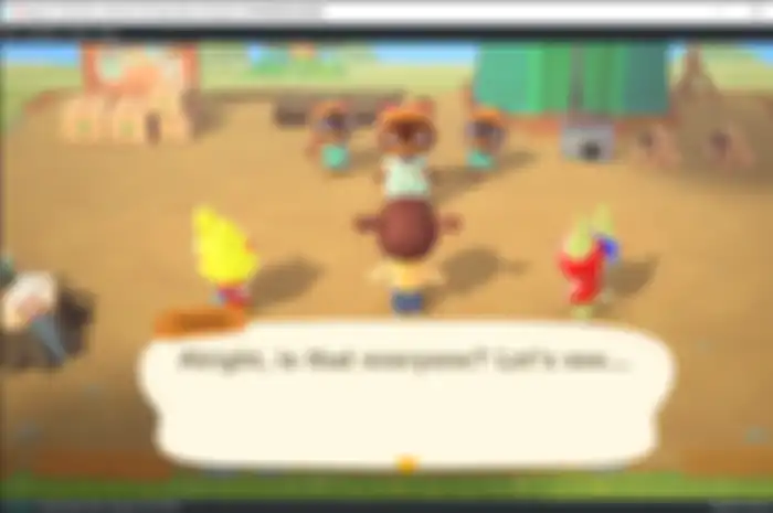 Tampilan Animal Crossing: New Horizons di emulator Ryujinx