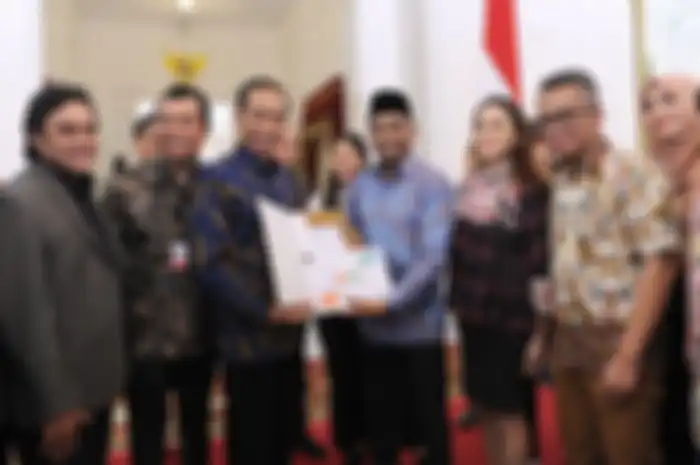 Foto kebersamaan Presiden Jokowi dengan Glenn Fredly