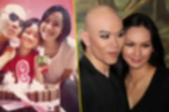 Kolase foto Deddy Corbuzier dan Kalina Oktarani