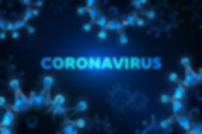 Ilustrasi virus corona