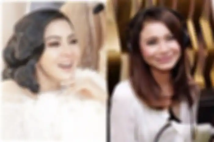 Syahrini dan Rossa