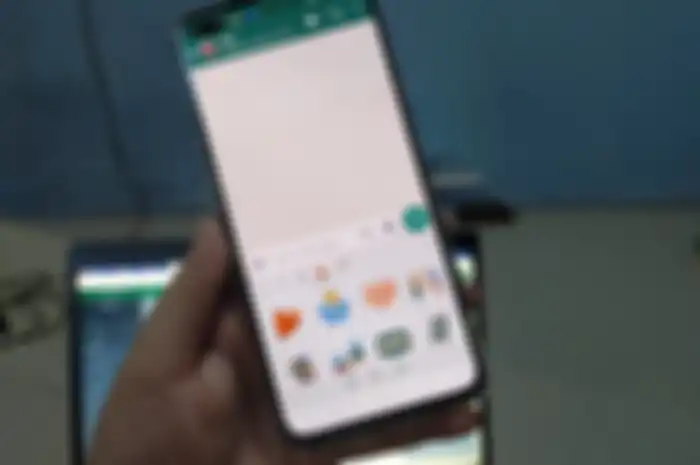 Tampilan sticker WhatsApp Terkait Pandemi Covid-19