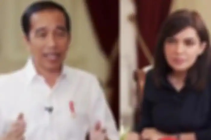 Presiden Jokowi dan Najwa Shihab