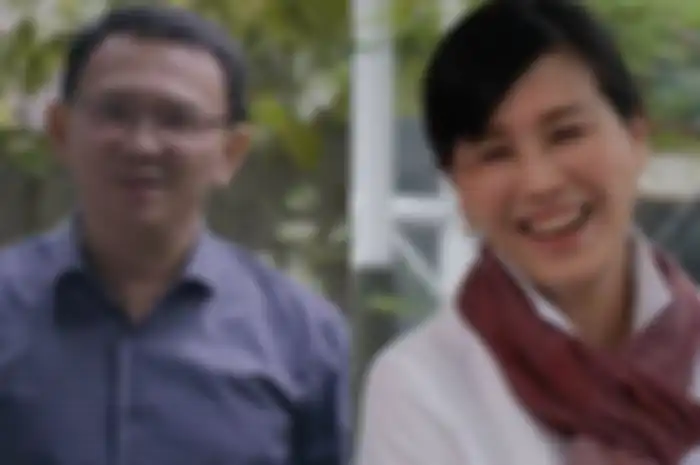 Basuki Tjahaja Purnama alias Ahok dan Veronica Tan.