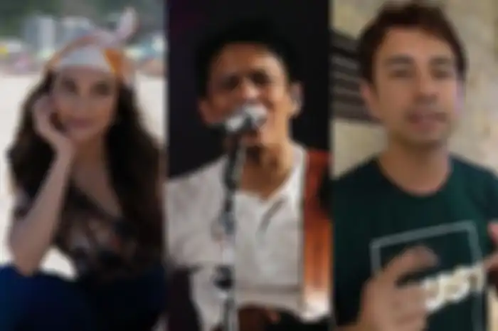 Luna Maya, Ariel, dan Raffi Ahmad