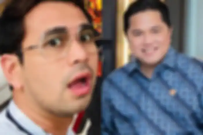 Raffi Ahamd dibuat geleng kepala usai bongkar isi dompat Menteri BUMN Erick Thohir, ternyata ini isi yang tak biasa!