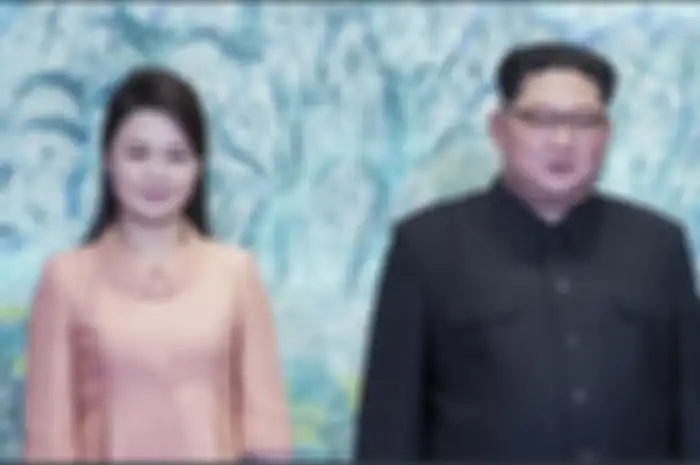 Kim Jong Un dan istrinya, Ri Sol Jo