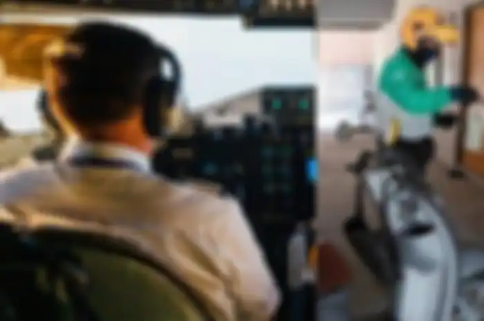 (Ilustrasi) Hidup Berubah Drastis Setelah Pandemi Corona, Pria Ini Dulunya Pilot Jet, Kini Kerja Jadi Kurir.