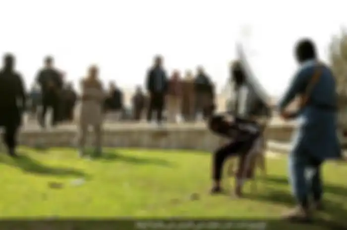 gambar ilustrasi Algojo ISIS  