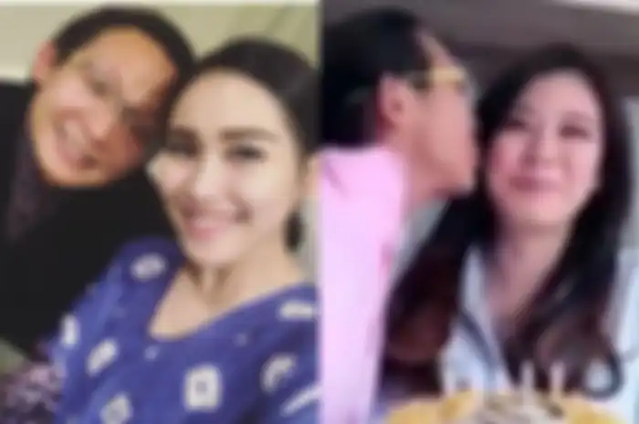 Ayu Ting Ting,  Fransen Susanto dan sang istri 