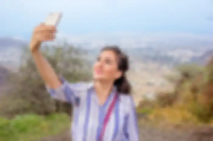 Ilustrasi selfie