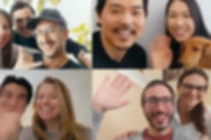 Ilustrasi penggunaan Google Duo