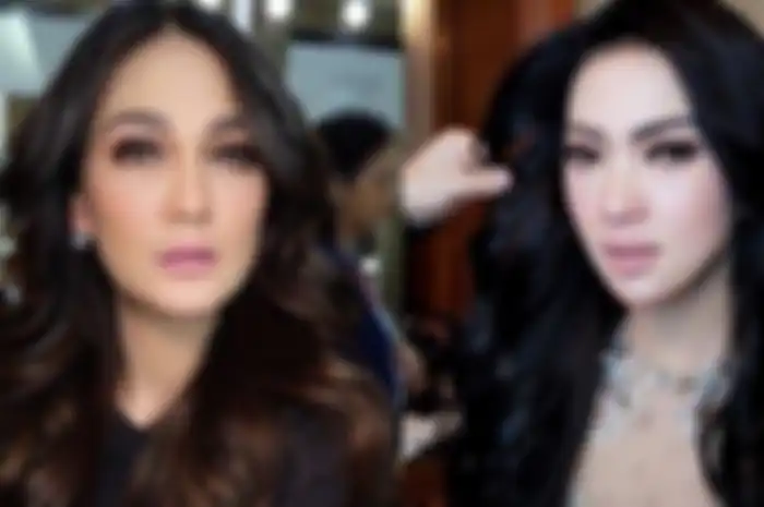 Luna Maya dan Syahrini 