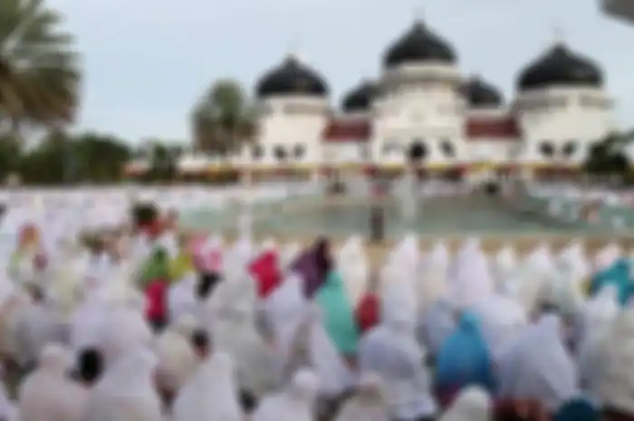 Ilustrasi - Pelaksanaan shalat Idul Fitri dilarang dilakukan di masa pandemi karena melibatkan kerumunan masa