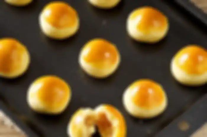 Trik membuat kue nastar.