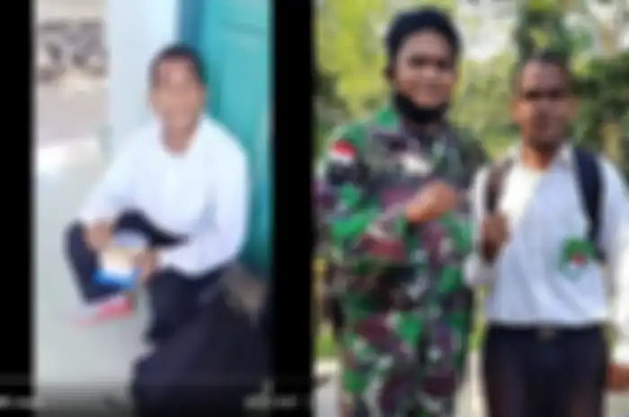 Dulu Viral Karena Makan Bekal Nasi dan Tahu di Pojokan, Begini Kabar Anak Laki-laki Peserta Rekrutmen TNI