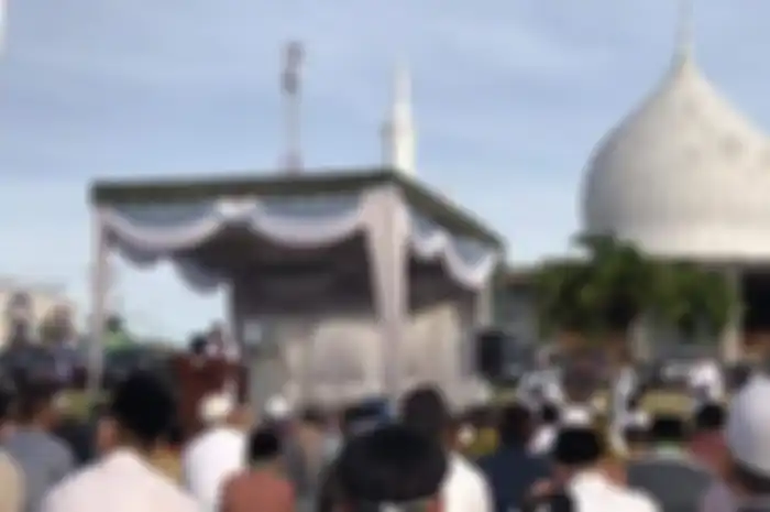 Ilustrasi. Bupati Bener Meriah, Sarkawi, mengundurkan diri saat memberi sambutan usai salat Idul Fitri 1441 H Minggu (24/5/2020)