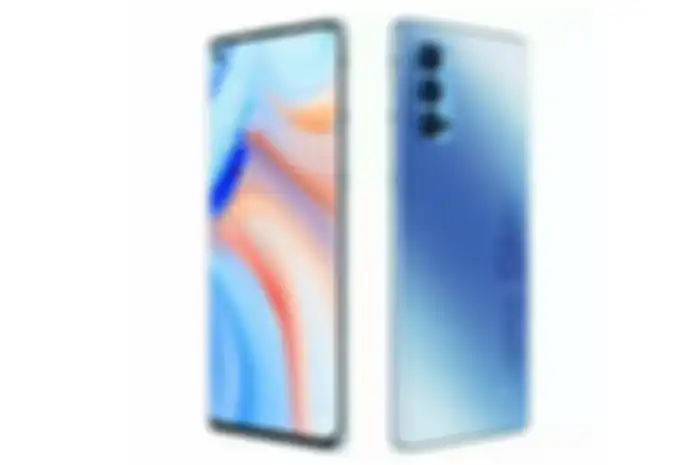 Bocoran render perangkat Oppo Reno 4.