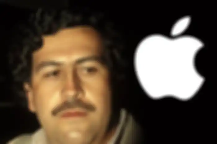 Pablo Escobar, logo Apple