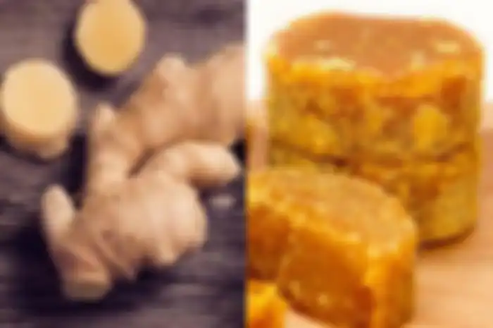 Campuran Jahe dan Gula Merah baik untuk kesehatan 