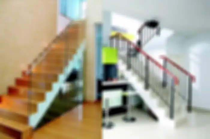 Selain fungsi utamanya sebagai pengaman, railing dan balustrade mendukung estetika tangga.