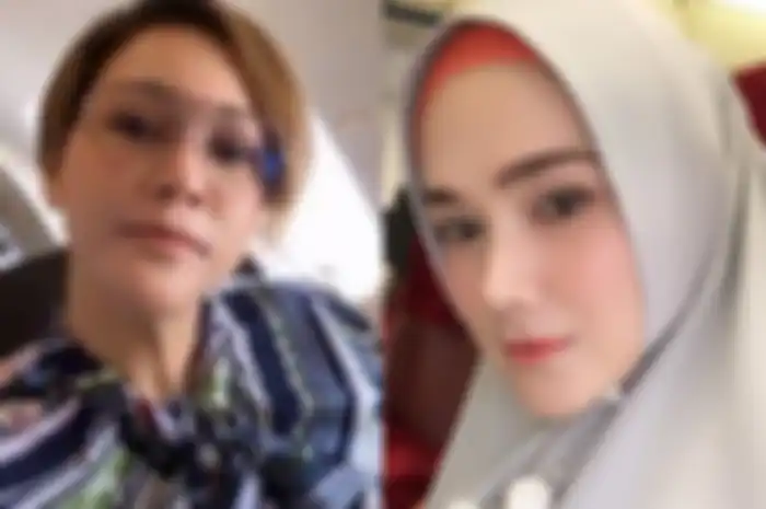 Begini bedanya gaya Maia Estiany dan Mulan Jameela saat naik jet pribadi