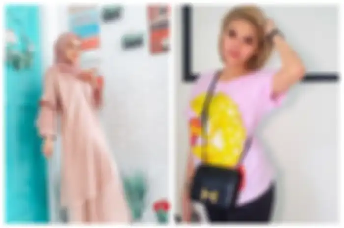 Kolase foto Nikita Mirzani dan Fairuz A Rafiq