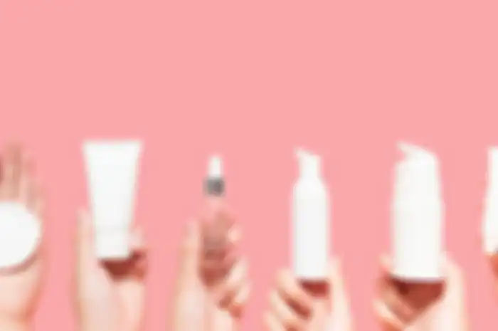 Ilustrasi produk skincare