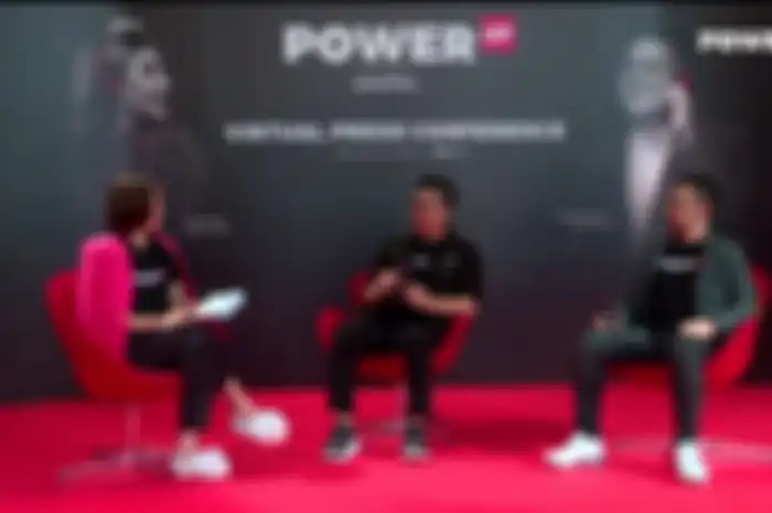 Acara peluncuran Smartfren Powerup yang dilakukan melalui sambungan telekonferensi pada hari Rabu (10/6).