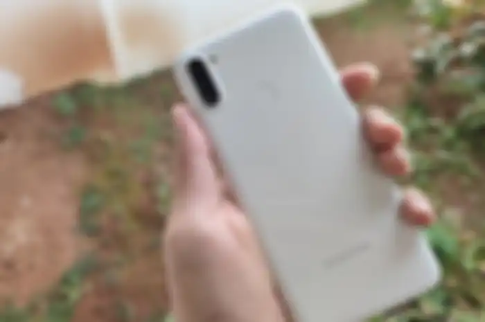 Tampak Belakang Samsung Galaxy A11