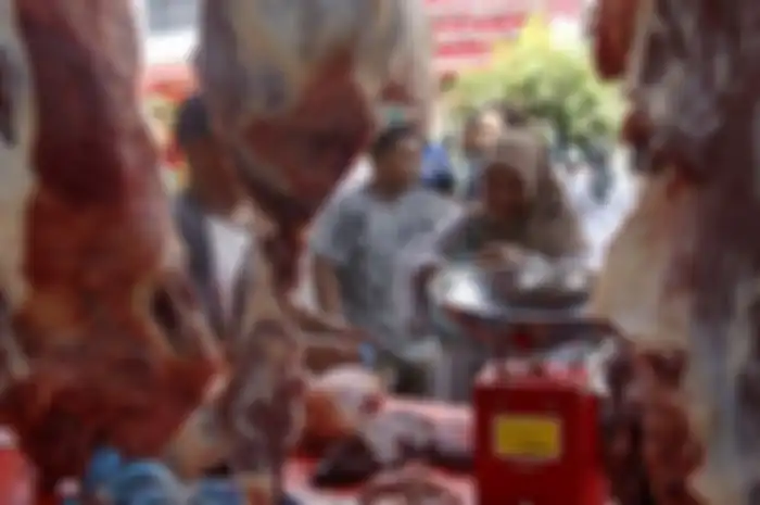 Ilustrasi jual beli daging sapi
