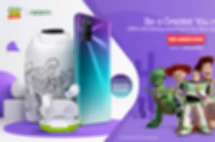 Oppo A92 Disney dan Pixar Story Bundling.