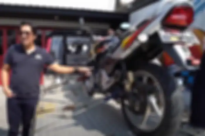 Honda Tiger lawas yang datang ke garasi Andre Taulany