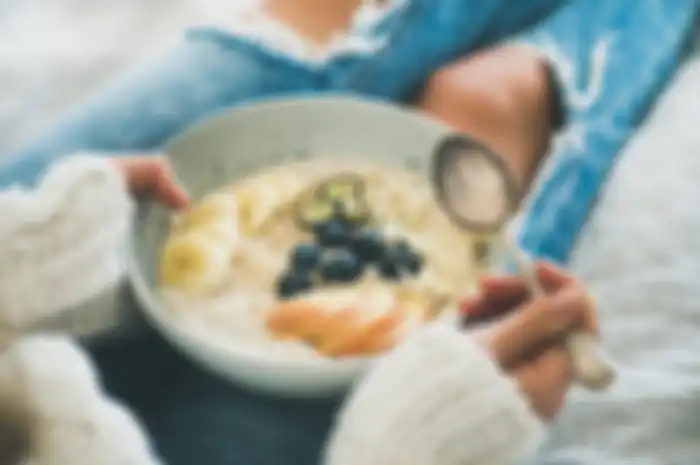 Makan oatmeal
