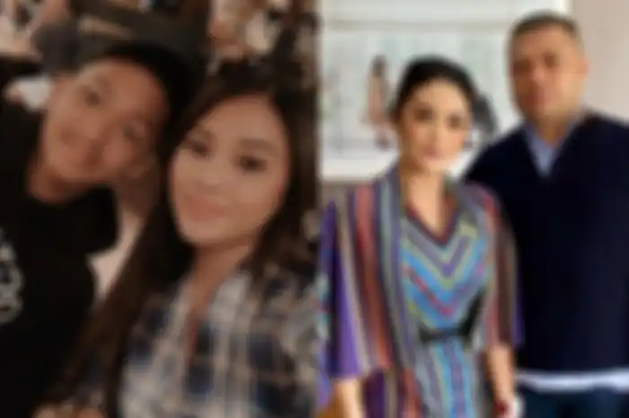 Aurel dan Azriel Hermansyah, Krisdayanti, dan Raul Lemos.