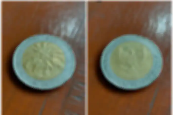  Uang koin kelapa sawit Rp 1.000.