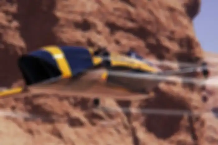 Mobil terbang yang akan dipakai dalam ajang Airspeeder.