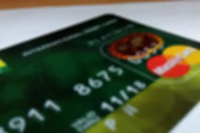 Ilustrasi nomor di kartu ATM