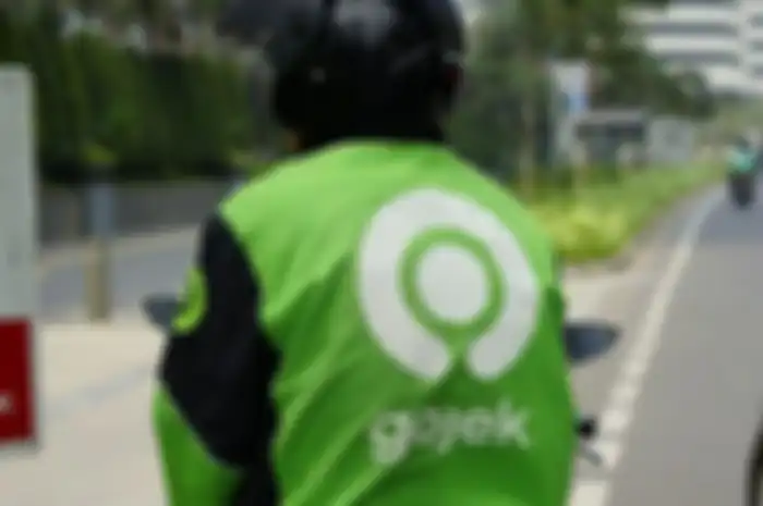 Ilustrasi pengemudi gojek