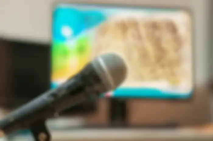 Ilustrasi karaoke