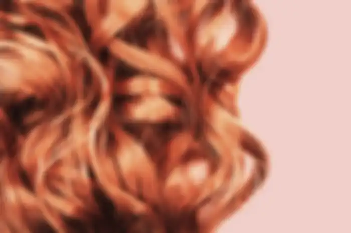 Ilustrasi rambut berwarna